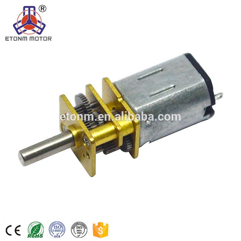 1.5-9V N20 Small Metal 7v With D-shaft for electric lock and door lock 2000 rpm or 700 rpm dc geared motor