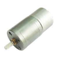 25mm 12 volt dc spur gear motor for door and robot