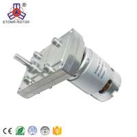 dual shaft 24v dc gear motor high torque electric motor for meter