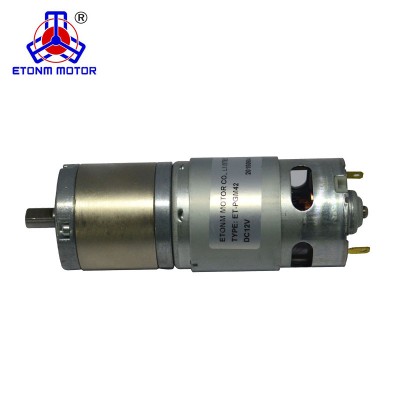 12v 24v 10rpm  dc planetary gear motor for electric valve and gas meter