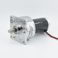 Reversible 60mm diameter 12v 18v 24v 30 watt brush dc metal gear motor for drill