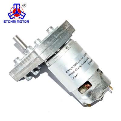 120v high voltage high torque 5rpm dc electric motor with adapter for ball valve